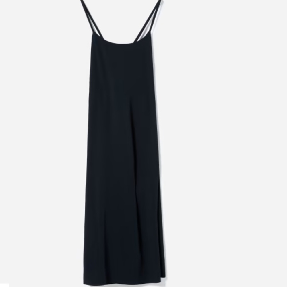 EVERLANE • NWT The Japanese GoWeave Cross-Back Slip Dress